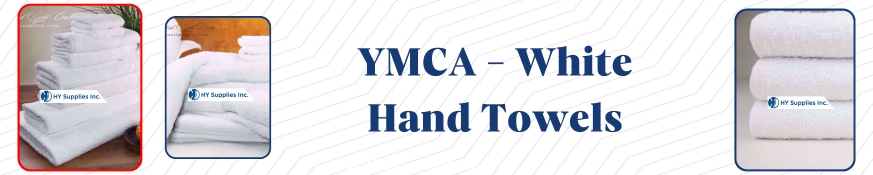 YMCA - White Hand Towels
